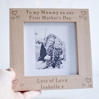 Our First Mothers Day Personalised Frame