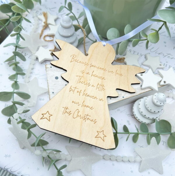 Someone We Love In Heaven This Christmas - Memorial Angel - Image 3