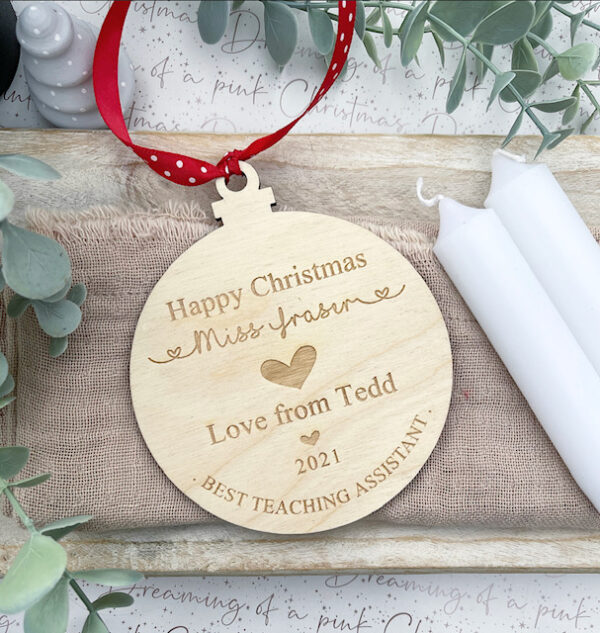 Happy Christmas 2024 Teacher (Teacher, Head Teacher, Mid day Assistant) - Image 3