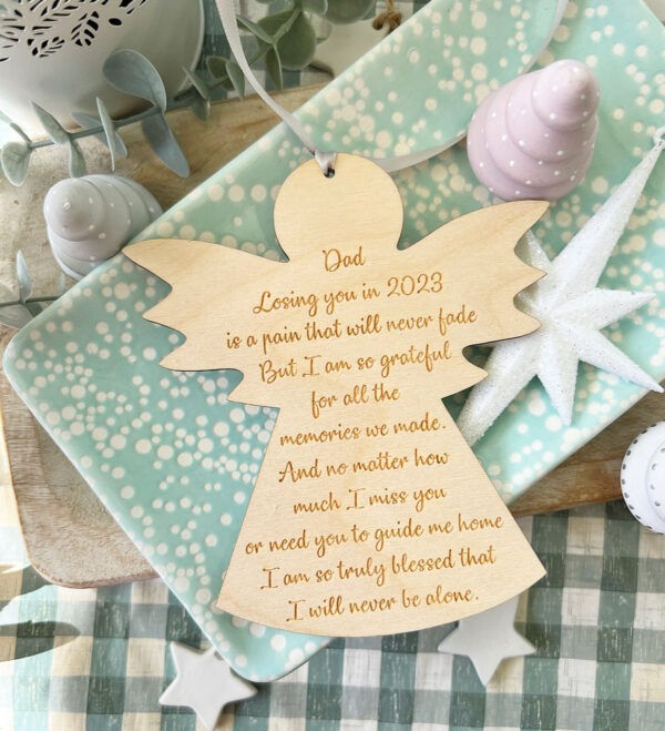Personalised Losing You In 2024 Hanging Angel - Image 2