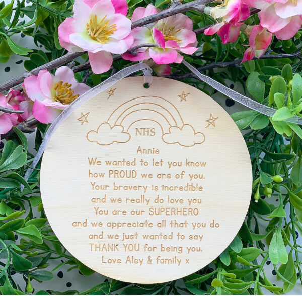 We Are So Proud Personalised Plaque