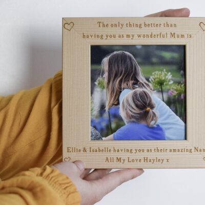 The Only Thing Better Mum & Grandparent Personalised Frame