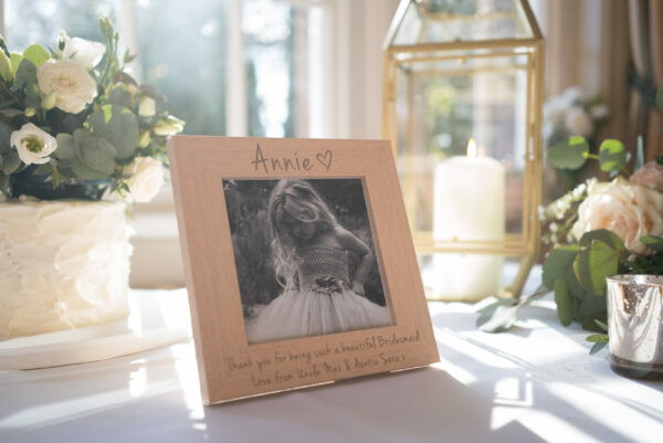 Thank You For Being Our Bridemaid (Flower Girl) Photo Frame