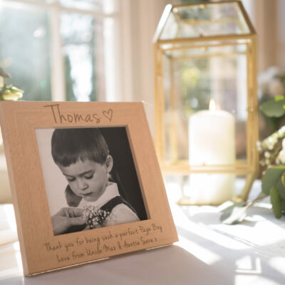 Thank You For Being Our Page Boy (Ring Bearer) Photo Frame