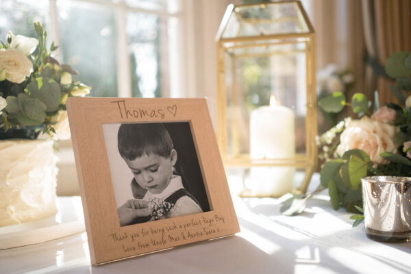 Thank You For Being Our Page Boy (Ring Bearer) Photo Frame