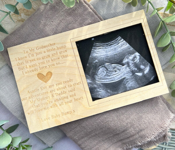 GODPARENT TO BE Magnet Frame Decoration - Image 2