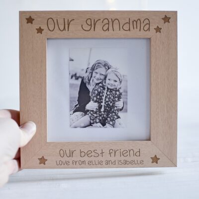 My (our) Grandparent My (Our) Best Friend Personalised Frame