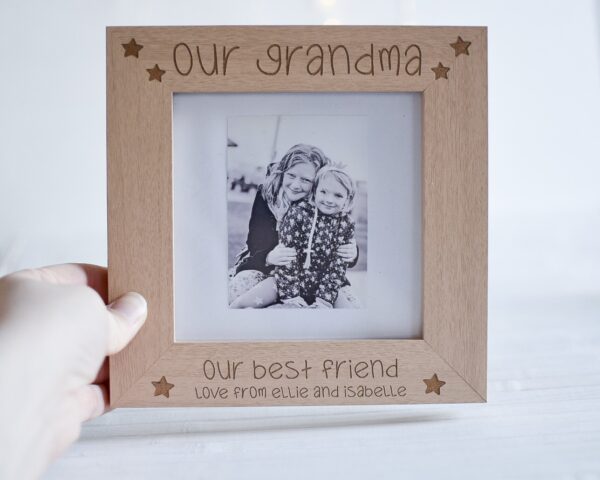 My (our) Grandparent My (Our) Best Friend Personalised Frame