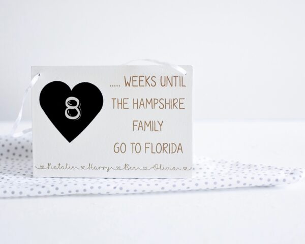 Holiday & Special Occasion Countdown Hanging Sign