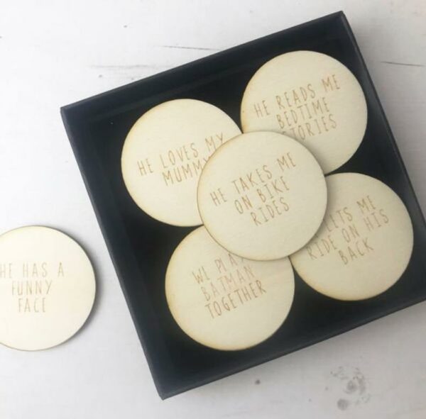 The Reasons Why I Love My Daddy Personalised Box & Tokens - Image 3
