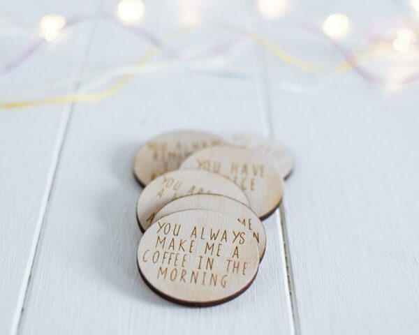 The Reasons Why I Love You Personalised Box & Tokens - Image 5