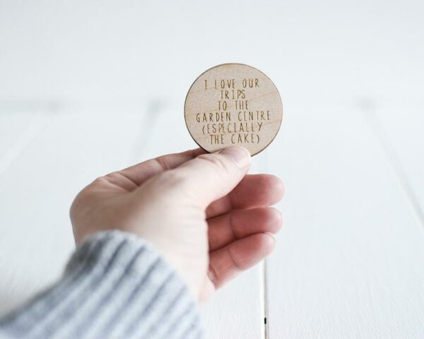 The Reasons I Love My Mum Personalised Box & Tokens - Image 2