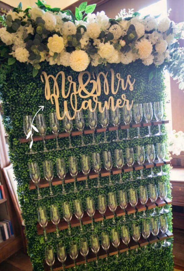 WEDDING PERSONALISED Wooden Backdrop Sign - Mr and Mrs - Mrs and Mrs - Mr and Mr - Image 5