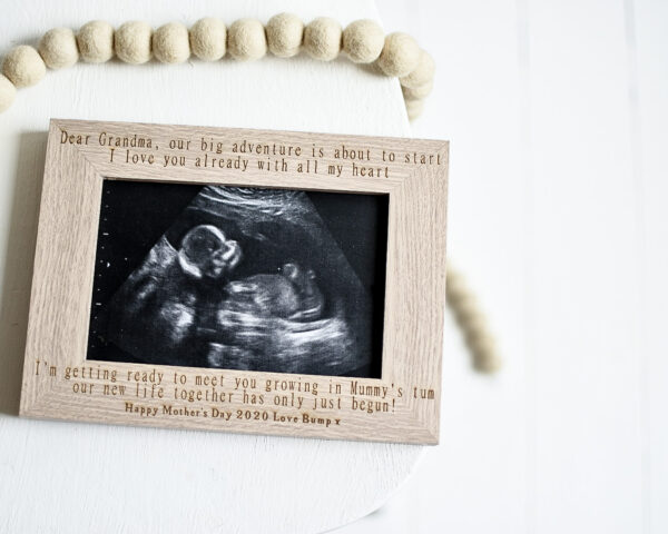 Our Big Adventure Is About To Start Grandparent Frame