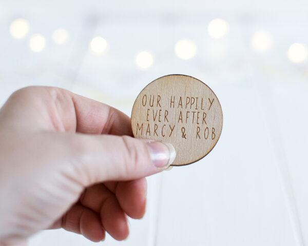 Our Love Story Personalised Box & Tokens - Image 7