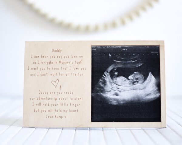 Daddy To Be Magnet Frame Decoration