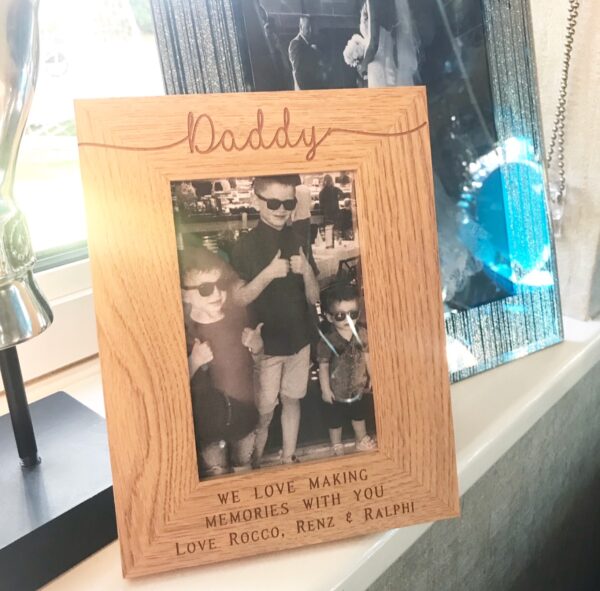 We Love Making Memories With You Frame