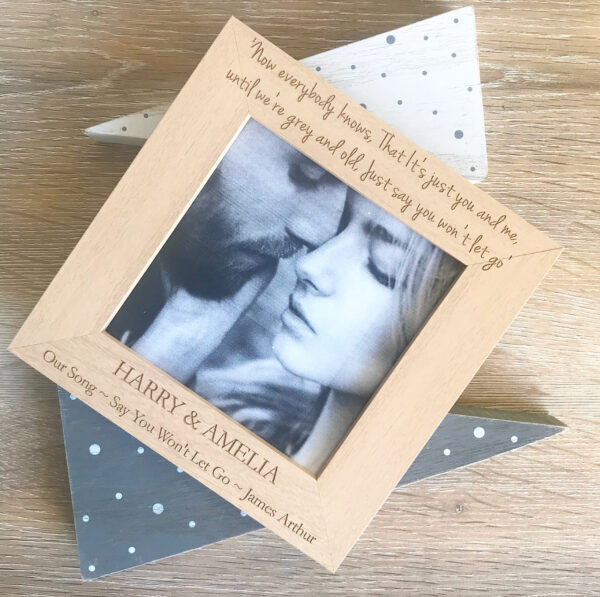 Our Song Personalised Photo Frame