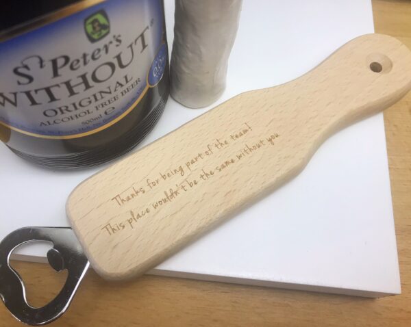 Thanks For Being Part Of The Team Bottle Opener