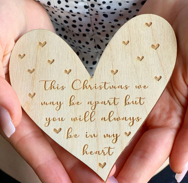 This Christmas We May Be Apart Ply HEART Token