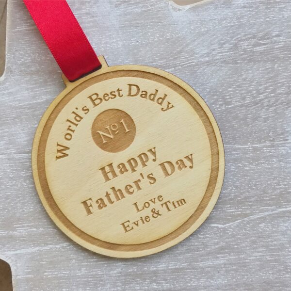 World's Best Dad (Grandad) Medal