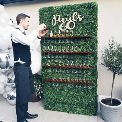 EXTRA LARGE Prosecco Wall & Donut Wall Wooden Sign