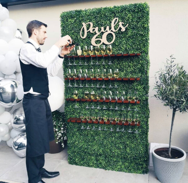EXTRA LARGE Prosecco Wall & Donut Wall Wooden Sign