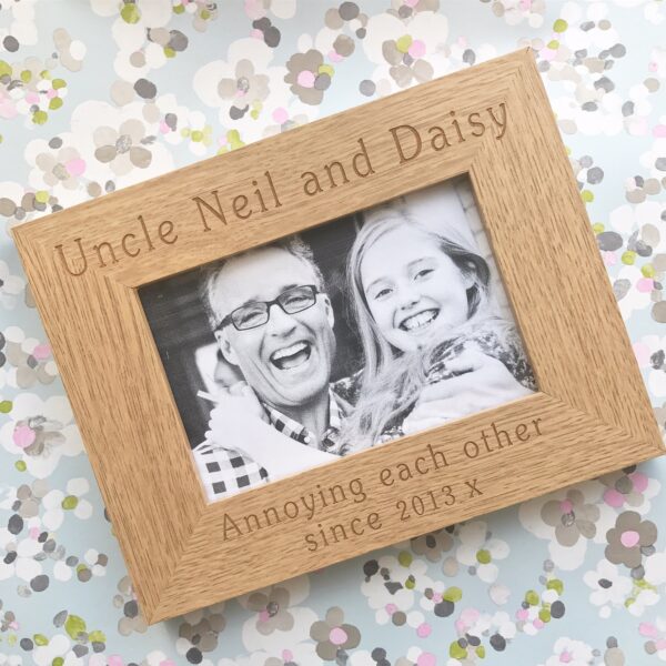 Me & You Personalised Photo Frame