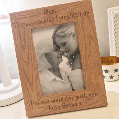 Personalised There Is Nothing I Wouldn't Do (Father's Day) Frame
