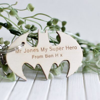 My Teacher My Superhero Keyring