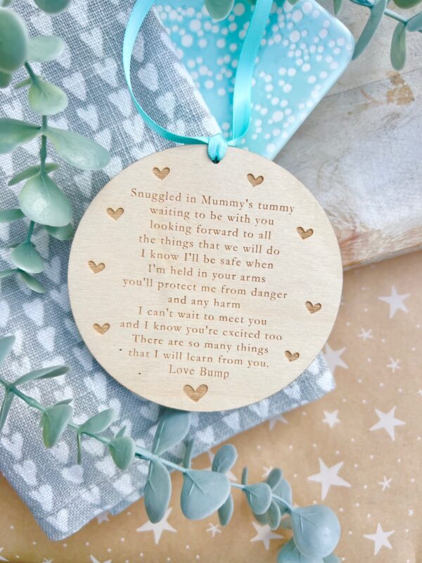 Daddy (Grandparent) To Be Poem Plaque - Image 2