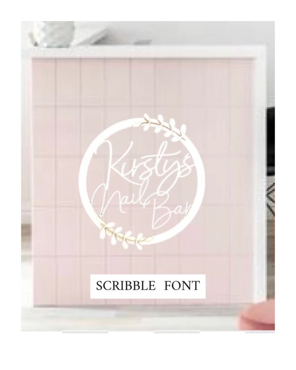 Personalised HOOP Large Wooden Sign - ANY WORDING - Image 4