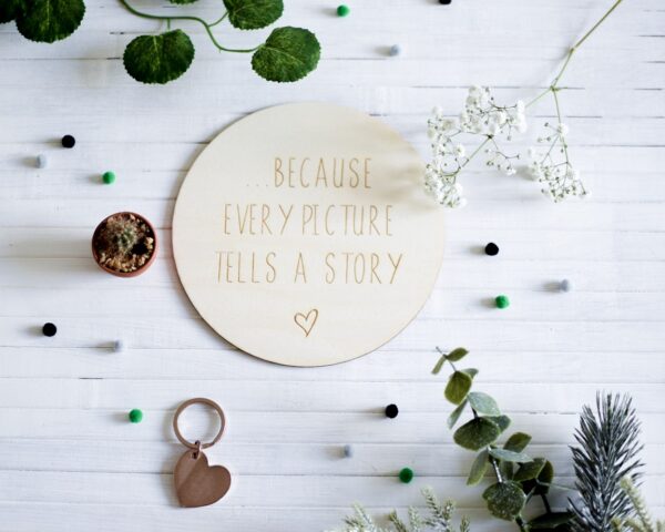Because Every Story Quote Disc