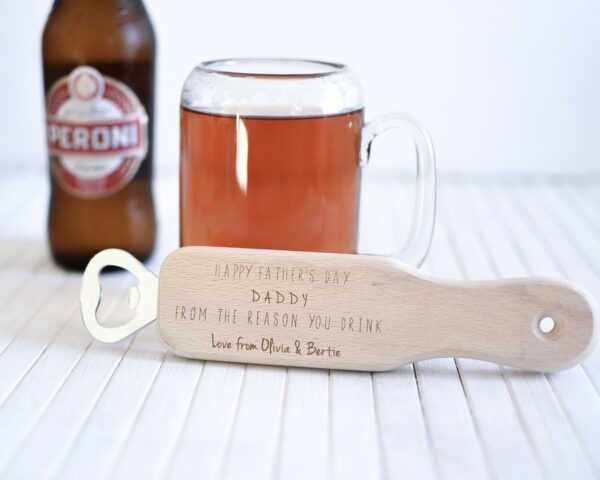 The Reason You Drink Personalised Wooden Bottle Opener