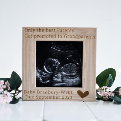 Only The Best Parents Baby Bump Scan Frame