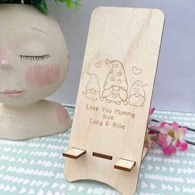 MUMMY GONK Personalised Phone Mobile Phone Stand