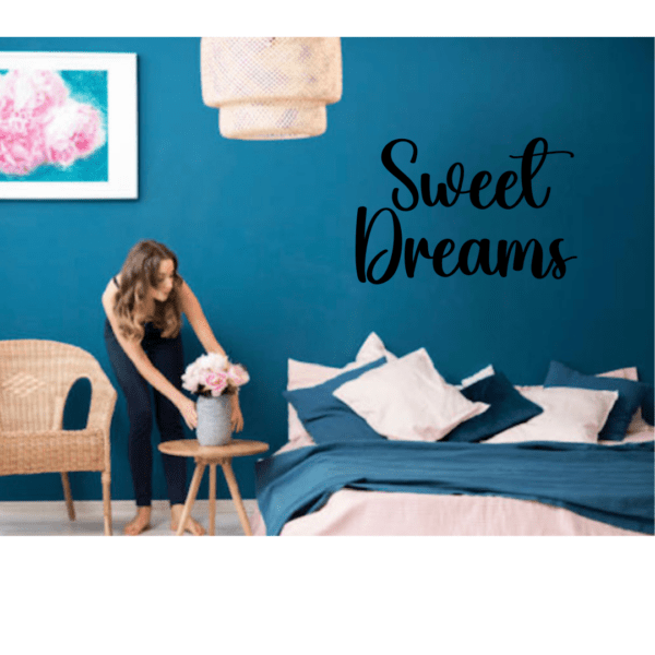 TWINE Font 80cm Sweet Dreams Decorative Wooden Sign - Image 2
