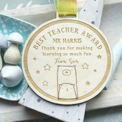 The BEST TEACHER Award