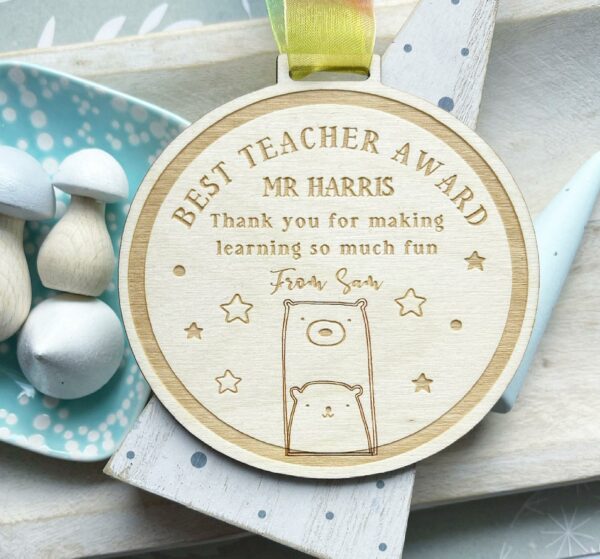 The BEST TEACHER Award