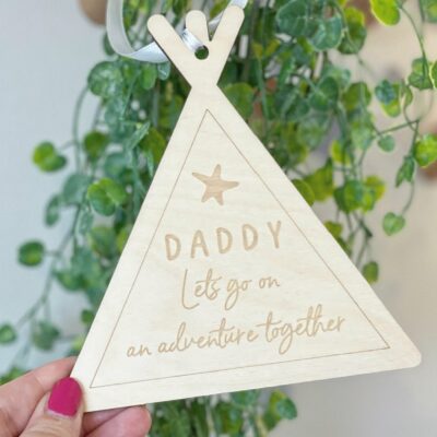 Let's Go On An Adventure Teepee Sign