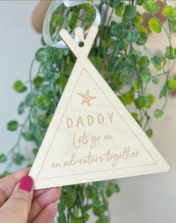 Let's Go On An Adventure Teepee Sign