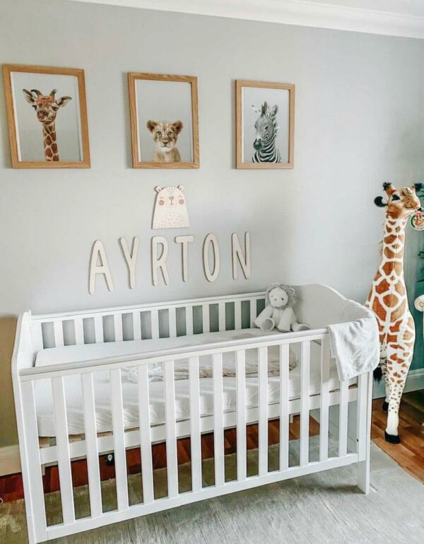 30cm TALL Personalised Wall Decor Name Sign Individual Letters - Image 6