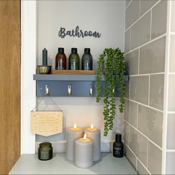 BATHROOM 3D Acrylic Sign - Image 6