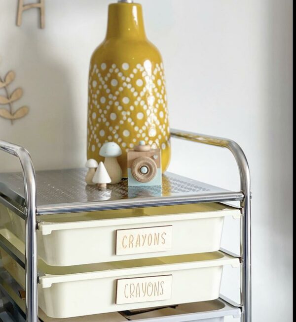 Create Custom Wooden Labels - Engraved Storage Signs - Image 7