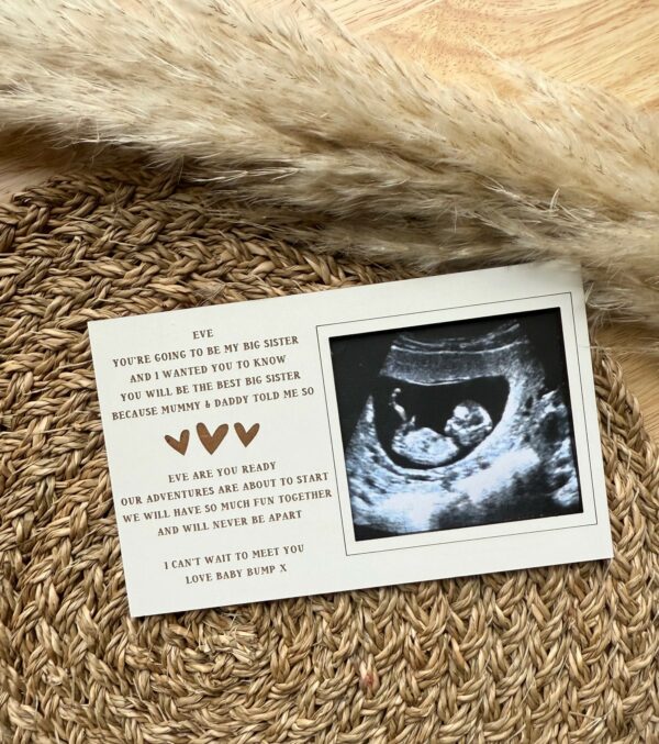 Magnet Frame Big BROTHER Big SISTER To Be (WH) - Image 3