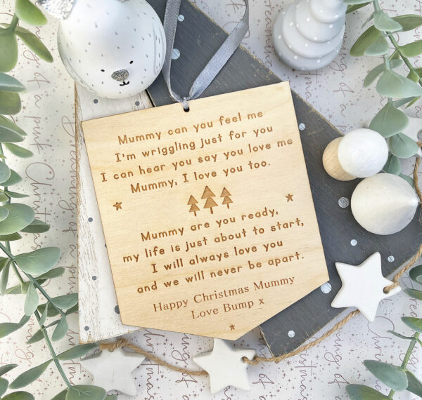 Mummy To Be at CHRISTMAS Gift From Bump