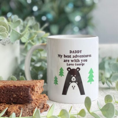 Daddy (Grandad) My Adventures With You Personalised MUG