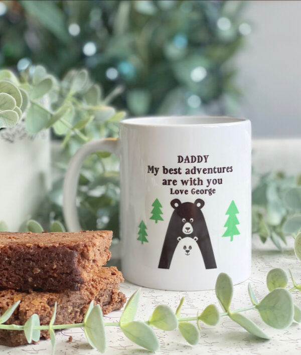 Daddy (Grandad) My Adventures With You Personalised MUG
