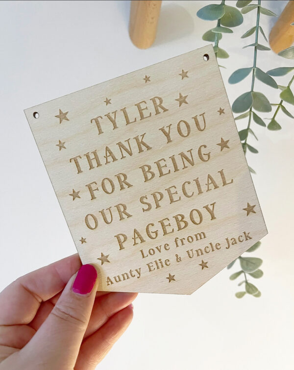PAGEBOY or BRIDESMAID Sign - Will You Be Our Pageboy, Will You Be My Bridesmaid