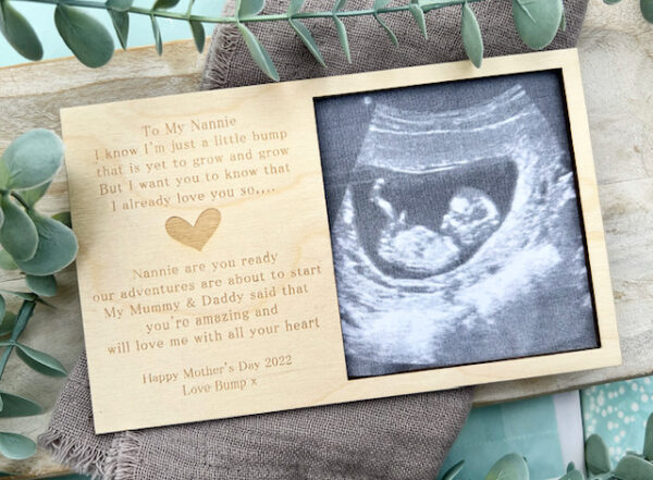 2025 EDITION Grandparent To Be Mother's Day Magnet Scan Frame Decoratio5 - Image 2